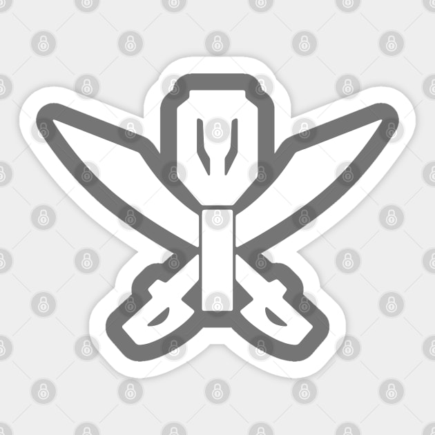 Gokaiger Jolly Roger Sticker by Javier Casillas